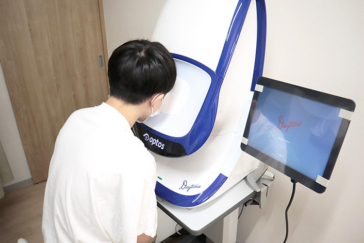 広角眼底カメラ