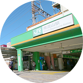 南流山駅前徒歩10秒