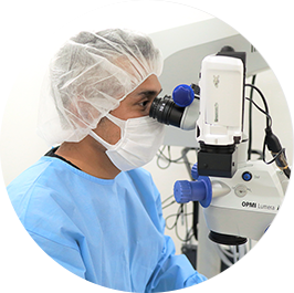 日帰り白内障・硝子体 手術、外眼部手術に対応